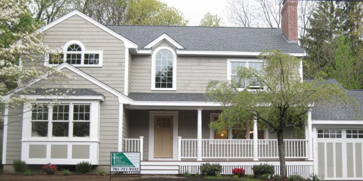 Image of newly constructed luxury home in Winchester, MA
